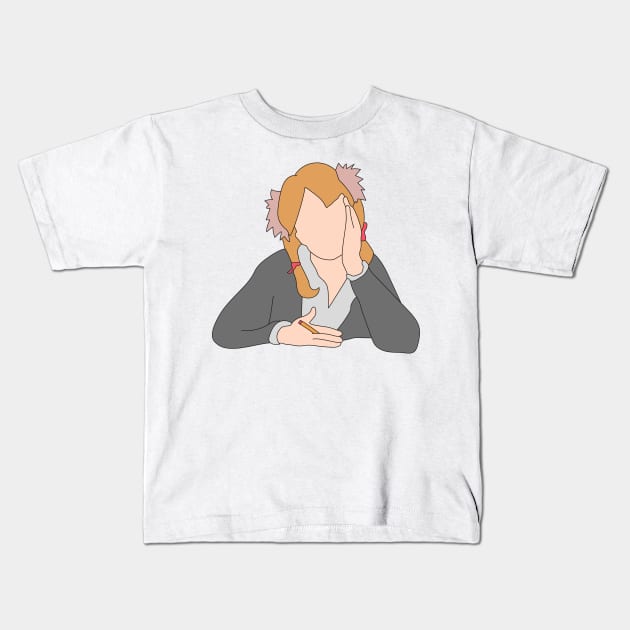 Britney Baby One More Time Music Video (Pencil Pose) Kids T-Shirt by popmoments